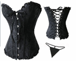 Black Corset Lingerie